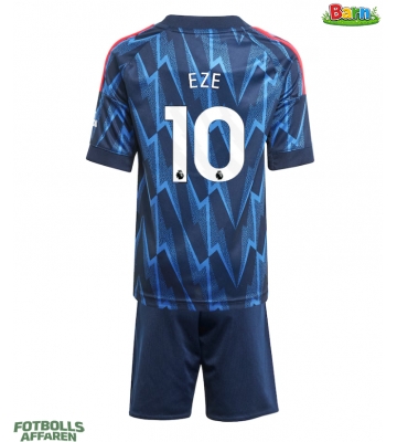 Arsenal Eberechi Eze #10 Bortaställ Barn 2025-26 Kortärmad (+ Korta byxor)